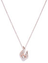 YouBella Gold-Toned Stone-Studded Pendant with Chain