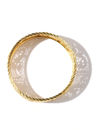 YouBella Set of 2 Gold-Toned Textured Bangles