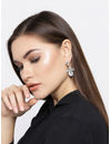 YouBella Gold-Toned Teardrop Shaped Drop Earrings