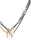 YouBella Set of 3 Gold-Plated Mangalsutras