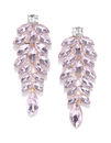 YouBella Pink Gold-Plated Stone-Studded Drop Earrings