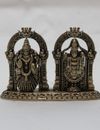 Antique Silver Lord Venkateshwara and Devi Lakshmi Idol
