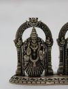 Antique Silver Lord Venkateshwara and Devi Lakshmi Idol