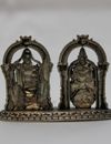 Antique Silver Lord Venkateshwara and Devi Lakshmi Idol