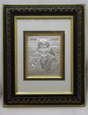 999 Silver Foil Sai Baba Photo Frame(280x230mm)