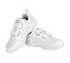 Nivia School Uniform Shoes Velcro Black/White 8K to 13K