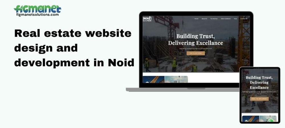 Real Estate Website Design and Development in Noida 