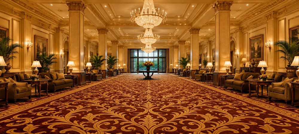 How carpets Shape Guest Experience: The Psychology of Comfort in Hotel Design