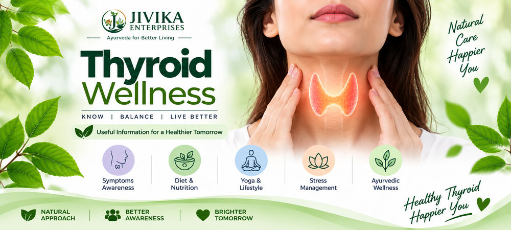 थायराइड की समस्या: कारण, लक्षण, जीवनशैली और आयुर्वेदिक सपोर्ट में ThyroShree Tablet की भूमिका