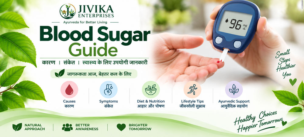 Blood Sugar Guide: कारण, संकेत, बचाव और Ayurvedic Wellness Support | Sugranta