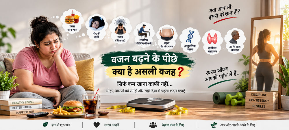Slim Fit Veda: बढ़ते वजन, पाचन और मेटाबॉलिज्म को समझें | Ayurvedic Weight Management Support