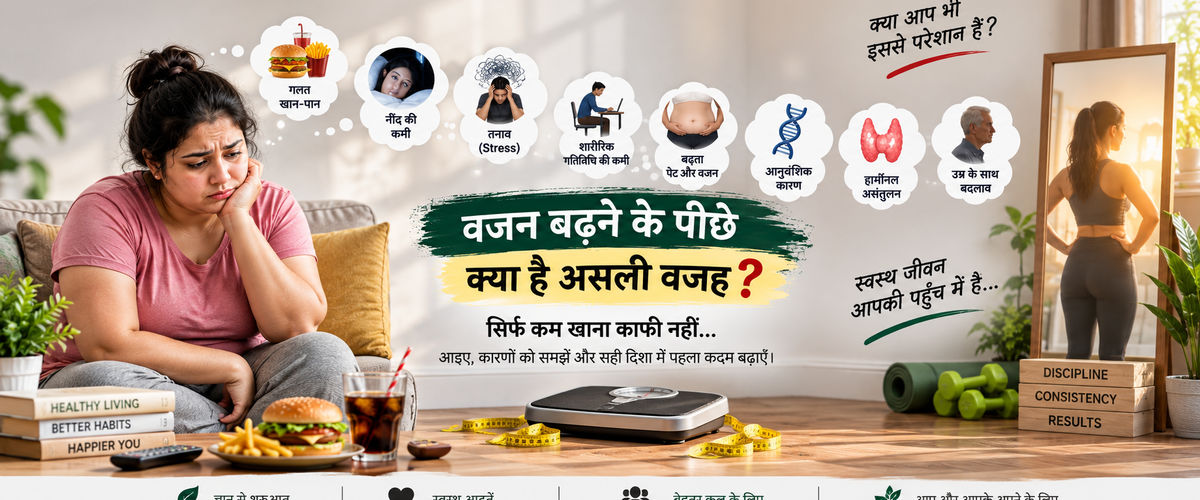 Slim Fit Veda: बढ़ते वजन, पाचन और मेटाबॉलिज्म को समझें | Ayurvedic Weight Management Support