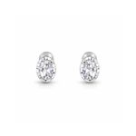 Blooming bloom diamond look studs