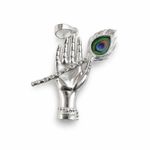 The Blessing Hand (Hamsa) & Flute Pendant