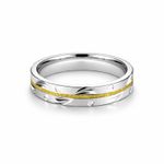 The Golden Flow Brushed Band