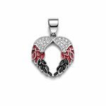 The Guardian Wings Enamel Pendant