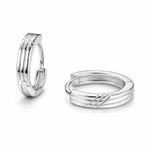 The Linear Parallel Groove Hoop Bali