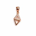 The Modern Geometric Pyramid Pendant