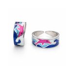 The Ocean Wave Dolphin Ring