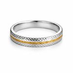 The Textured Gilded Edge Band