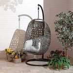Crossweave Garden Egg Swing Chair
