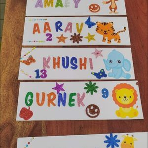 Name plate making