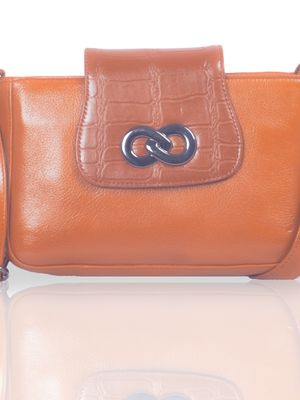 Bessel Style Elegance -D25 Women Crossbody Bag Brown