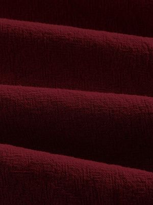 Ruffle Wrap V Neck Short Sleeve Tie Knot Short Dress In Maroon