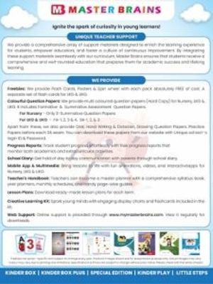 MASTER BRAINS PRE PRIMARY BOOKS