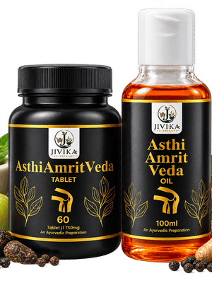 Asthi Amrit Veda Tablet & Oil Combo