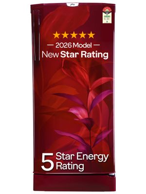 Godrej 183 L 3 Star 5 Years Comprehensive New Launch | Toughened Glass Shelves | 24 Day Farm Freshness |