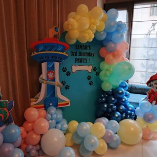 Paw petrol theme decoration 