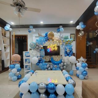Welcome baby boy decoration