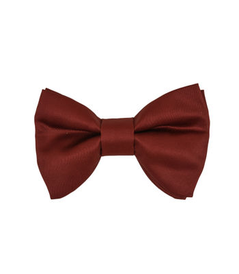 Tiekart men brown tuxedo bow tie