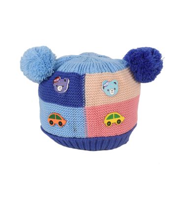 Tiekart kids multi woollen cap
