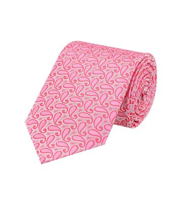 Tiekart men pink paisely  tie