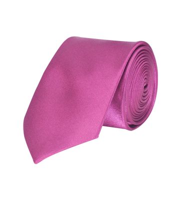 Tiekart men purple plain solids skinny slim tie