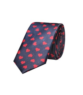 Tiekart men blue skinny slim tie