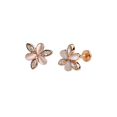 Golden Hour Petal Studs