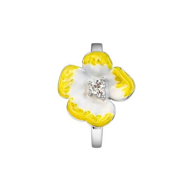 Spring Whisper Floral yellow Ring