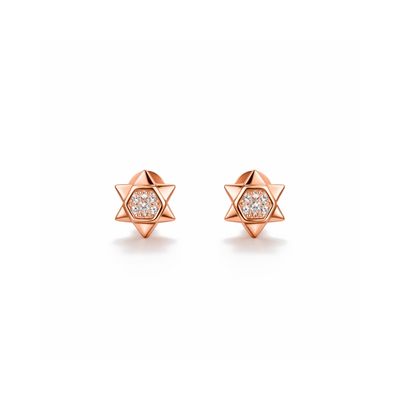Sunset Glow Minimalist Studs