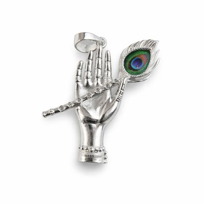 The Blessing Hand (Hamsa) & Flute Pendant