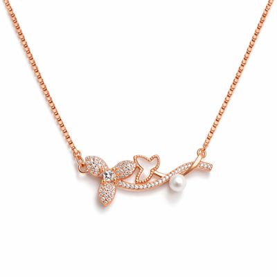 The Botanical Serenade Pearl Necklace