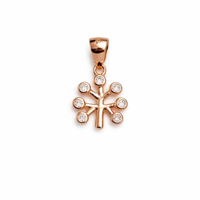 The Crystal-Encrusted Winter Tree Pendant