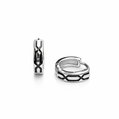 The Hexagon Patterned Silver Bali