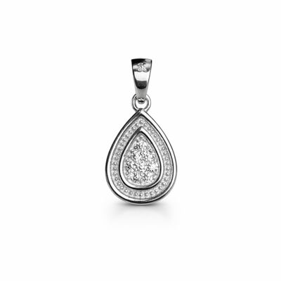 The Lustrous Pear-Drop Stone Pendant