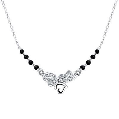 The Open Heart Silhouette Mangalsutra