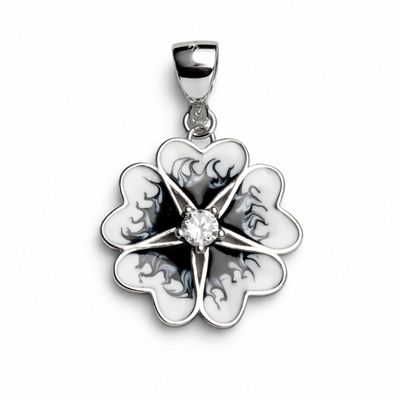 The Stellar round Charm Pendant