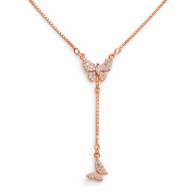The Whimsical Butterfly Charm Necklace