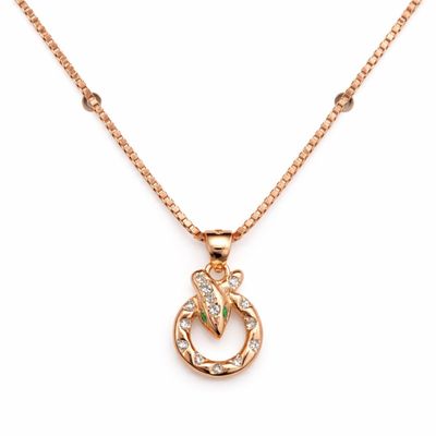The Whimsical Round Charm Necklace